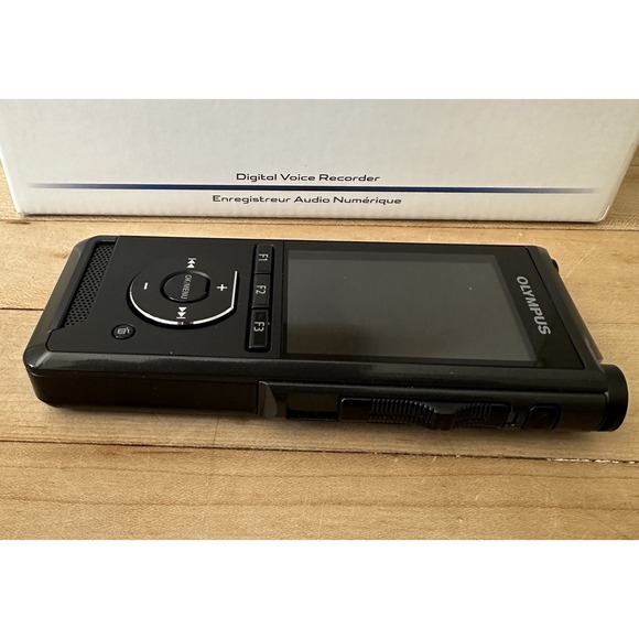 Olympus DS-9500 Wi-Fi Professional Digital Voice Recorder Cradle, Charger, Case - Picture 10 of 13